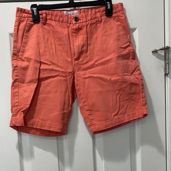 Calvin Klein Chino Shorts (Size: 40, Color: Salmon) - Picture 1 of 3